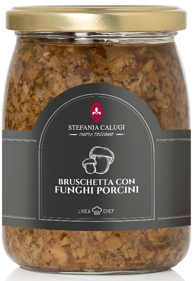 SC BRUSCHETTA DI FUNGHI PORCINI 500GR