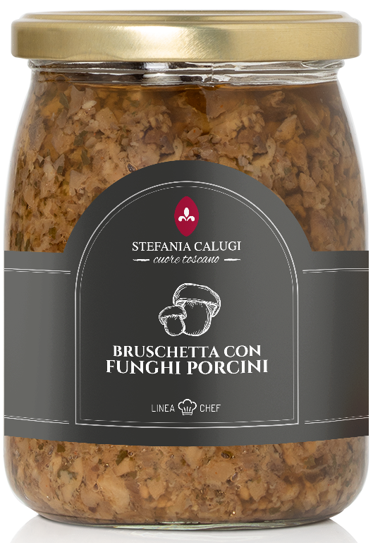 SC BRUSCHETTA DI FUNGHI PORCINI 500GR