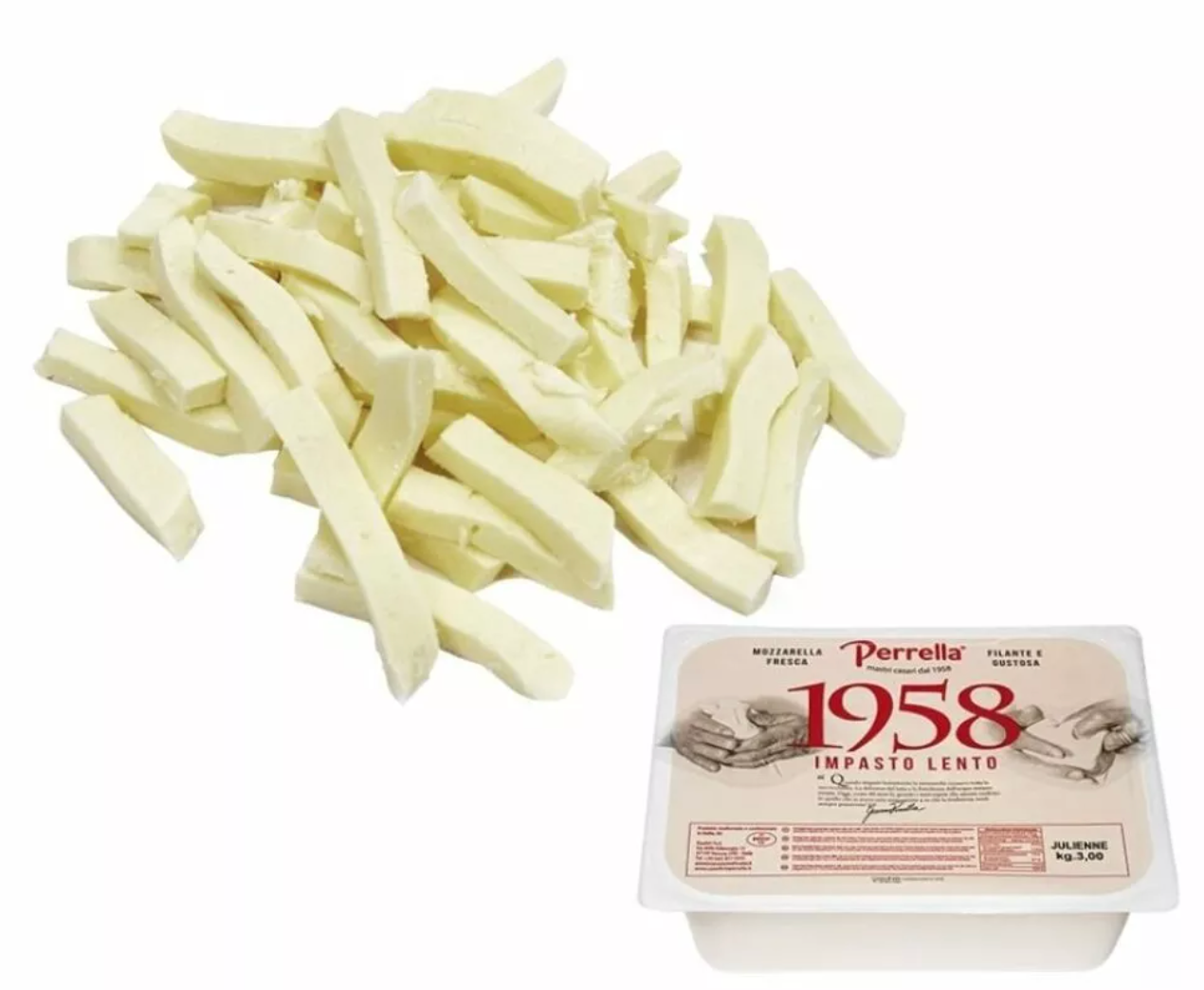 ITA MOZZARELLA JULIENNE NAPOLI 3KG